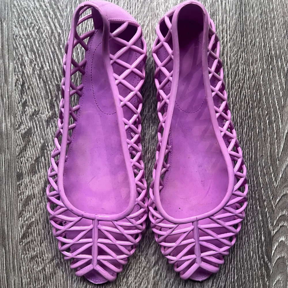 Los Angeles Apparel Jelly Flats